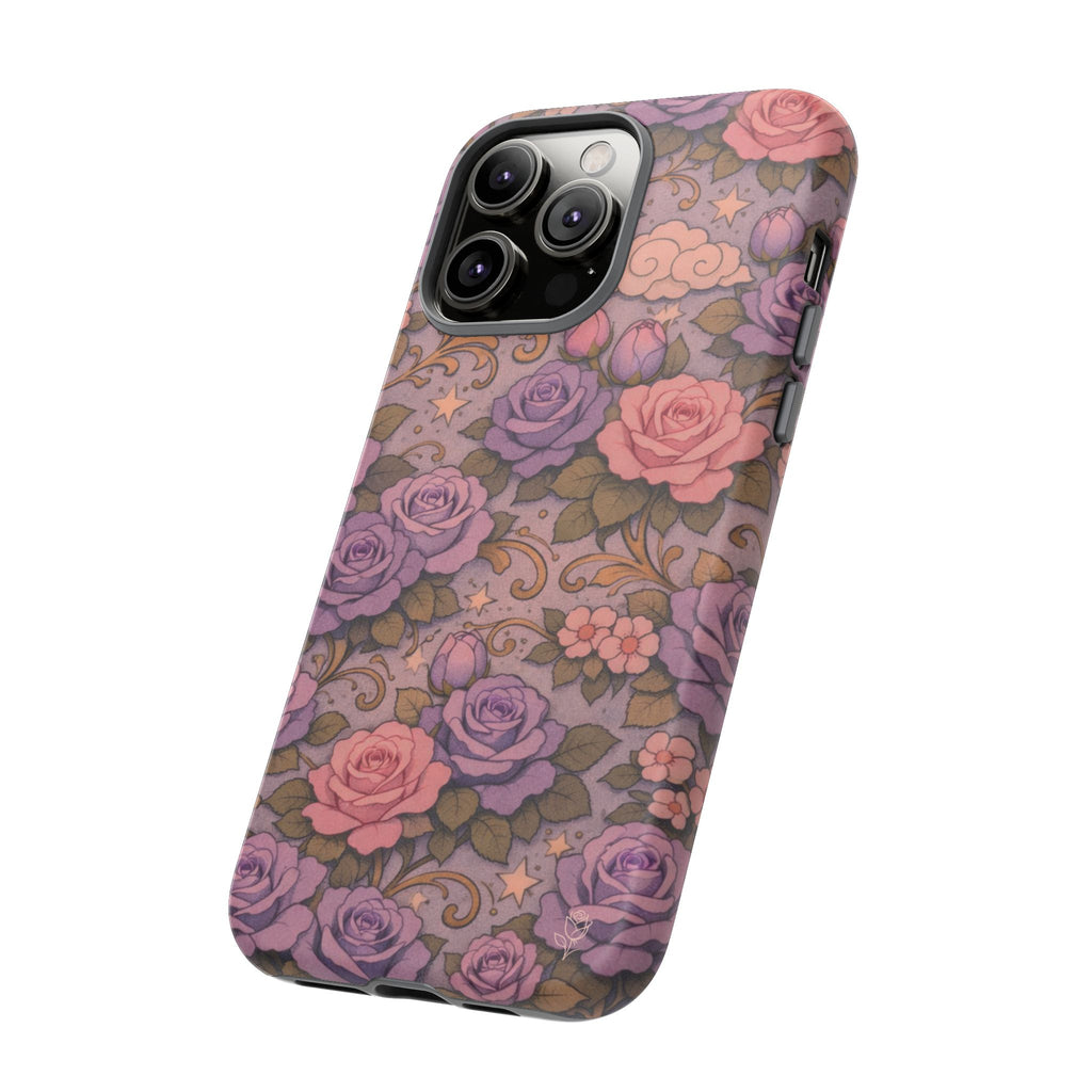 Tough iPhone Case — The Sisterhood of the Rose — Master Portia's Rose Garden Protective Cover