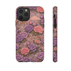 Tough iPhone Case — The Sisterhood of the Rose — Master Portia's Rose Garden Protective Cover