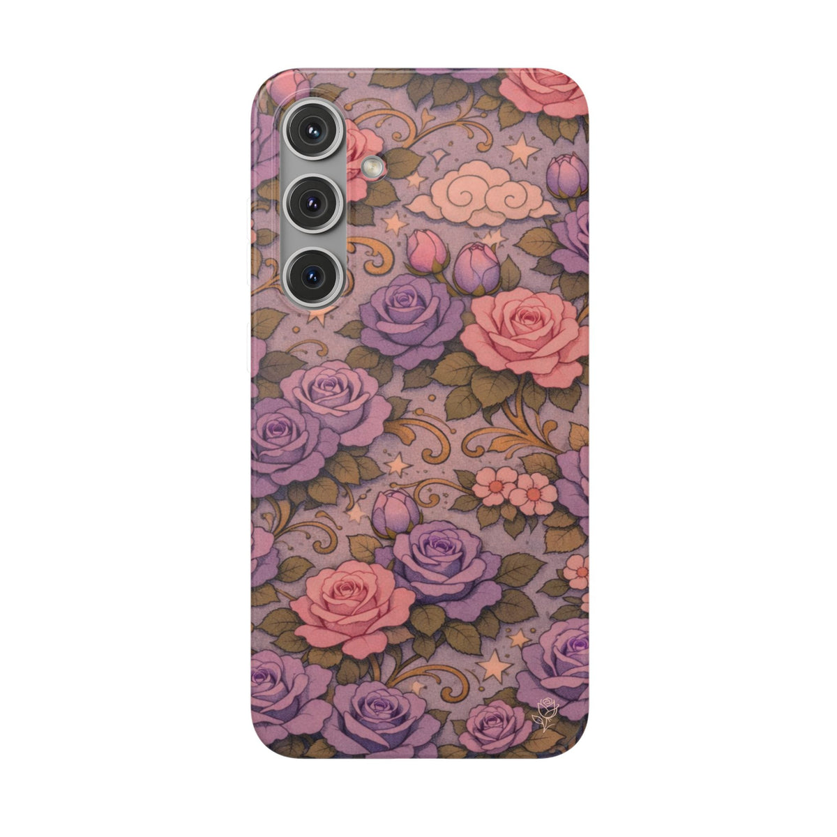Samsung Galaxy Phone Case — Master Portia's Rose Garden — The Sisterhood of the Rose Vintage Flexi Phone Case