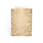 Birthday Angel Sitael Greeting Cards — Ethereal Angel Floral Blank Note Cards (Single or Pack of 10/30/50)