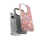 iPhone Case - Lemurian Rose Crystal Garden iPhoneTough Case