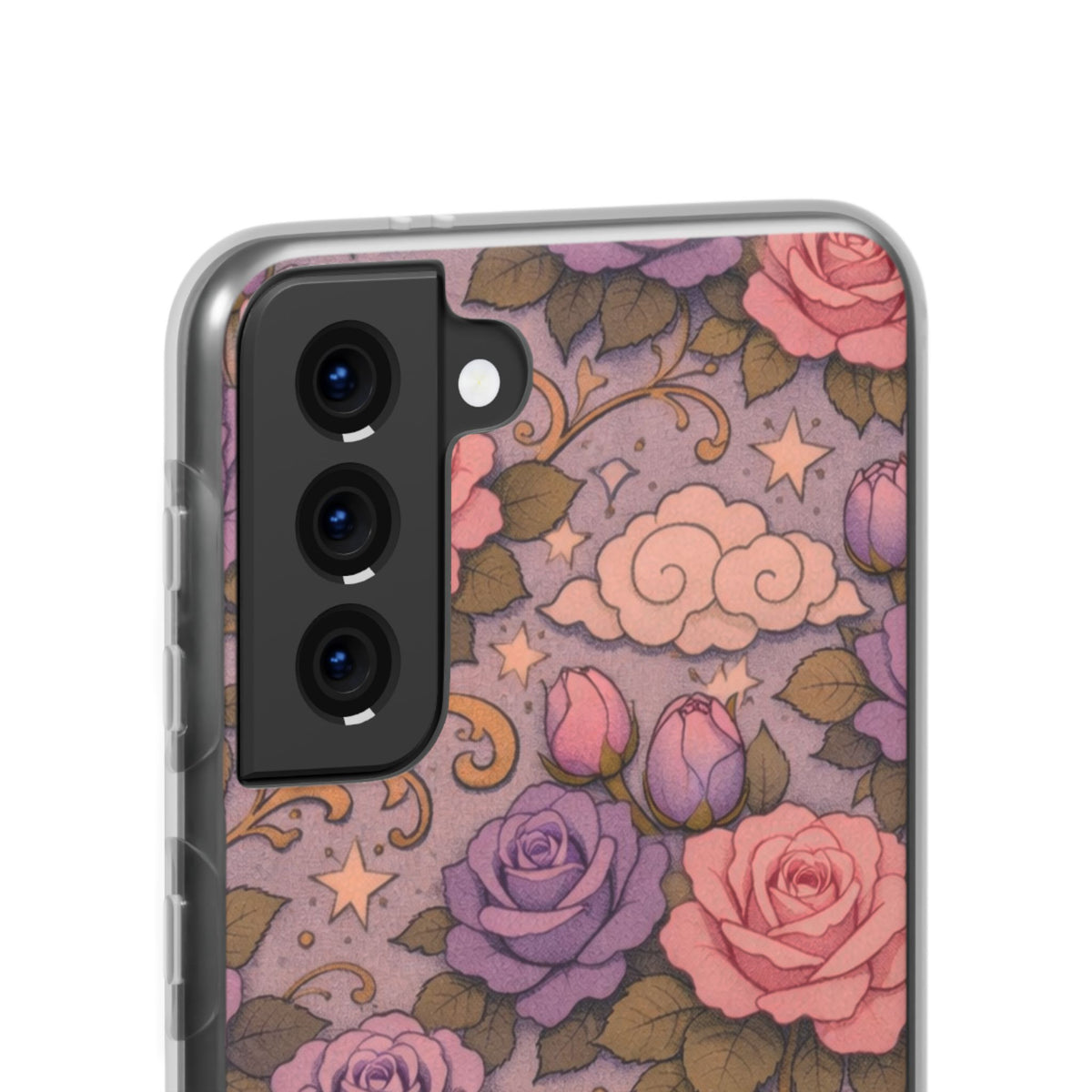 Samsung Galaxy Phone Case — Master Portia's Rose Garden — The Sisterhood of the Rose Vintage Flexi Phone Case