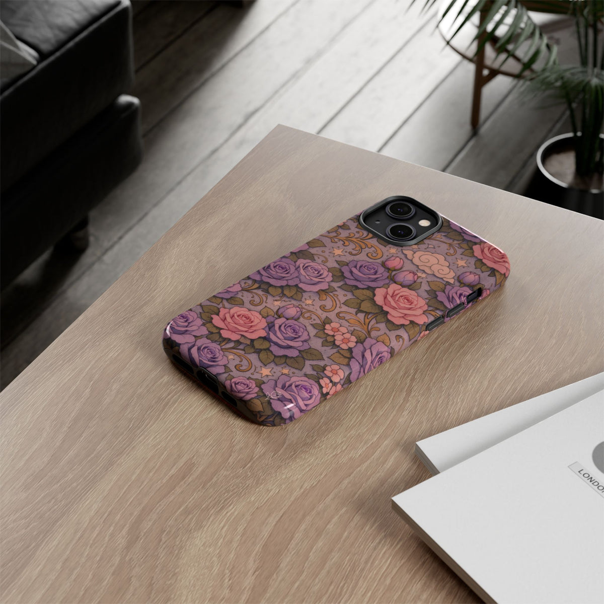 Tough iPhone Case — The Sisterhood of the Rose — Master Portia's Rose Garden Protective Cover