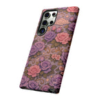 Samsung Galaxy Tough Phone Case — Master Portia's Rose Garden — The Sisterhood of the Rose Protective Samsung Cover