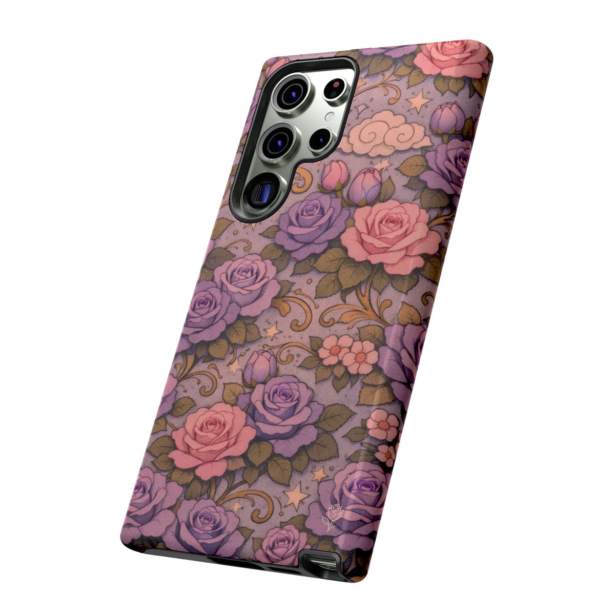 Samsung Galaxy Tough Phone Case — Master Portia's Rose Garden — The Sisterhood of the Rose Protective Samsung Cover