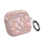 Lemurian Mermaid Crystal Garden AirPod Case — Pastel Seashell Protective Cover for AirPod