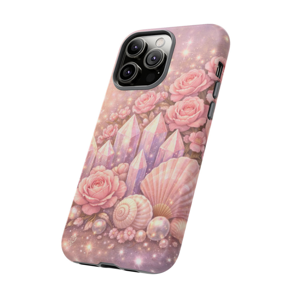 iPhone Case - Lemurian Rose Crystal Garden iPhoneTough Case