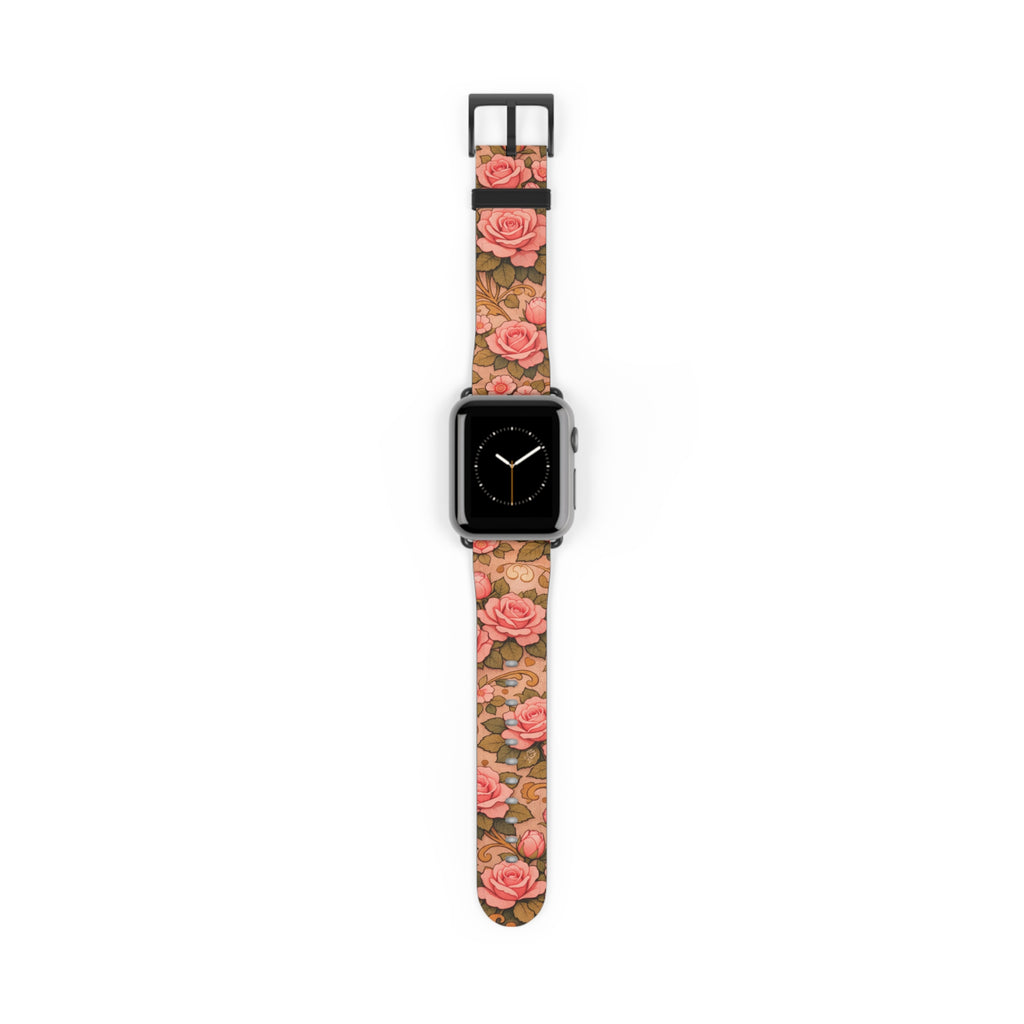 Master Nada's Rose Garden Pattern Watch Band — Sisterhood of the Rose iWatch Strap